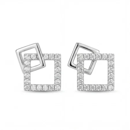 Faye Square Studs